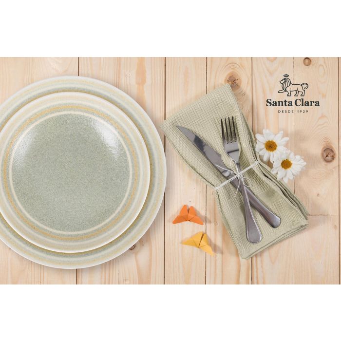 Plato Hondo Kenia Porcelana Ivory Coupe Santa Clara 20.5 cm (6 Unidades) 2 Plato Hondo Kenia Porcelana Ivory Coupe Santa Clara 20.5 cm (6 Unidades) 2