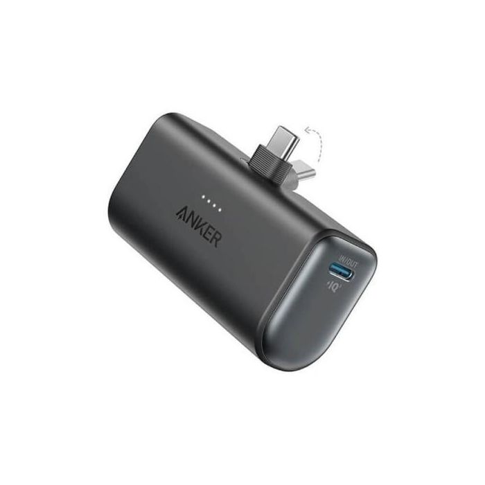 Anker PowerBank Nano 5000 mAh 22.5W 1 USB-C Port Negro 0 Anker PowerBank Nano 5000 mAh 22.5W 1 USB-C Port Negro 0