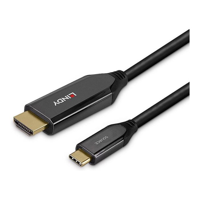 LINDY Adaptador USB Tipo C a HDMI 8K 60Hz 2m, 43368 4 LINDY Adaptador USB Tipo C a HDMI 8K 60Hz 2m, 43368 4