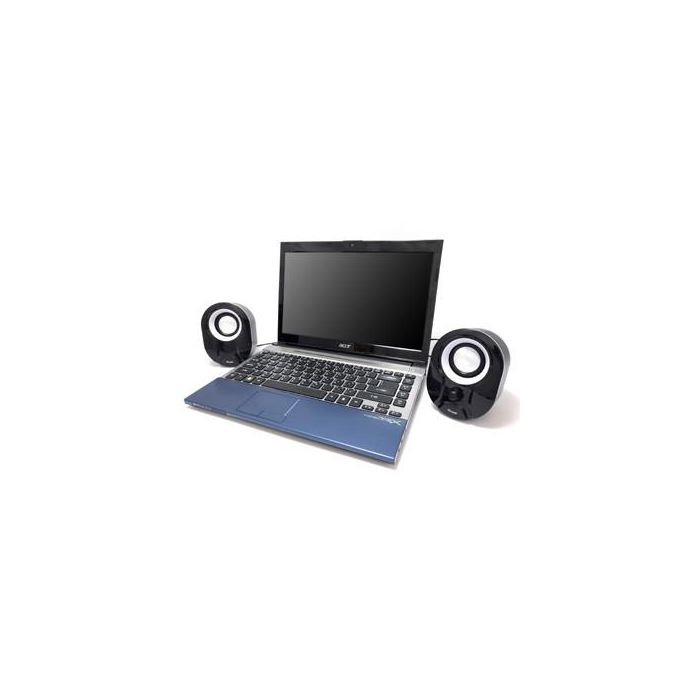 Altavoces PC Equip 245333 Negro Negro/Blanco 3 W 3 Altavoces PC Equip 245333 Negro Negro/Blanco 3 W 3