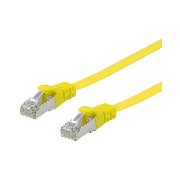 EQUIP 607667 Cable Patch Cat6A U/FTP LSZH Plano 0.50m Amarillo 0 EQUIP 607667 Cable Patch Cat6A U/FTP LSZH Plano 0.50m Amarillo 0