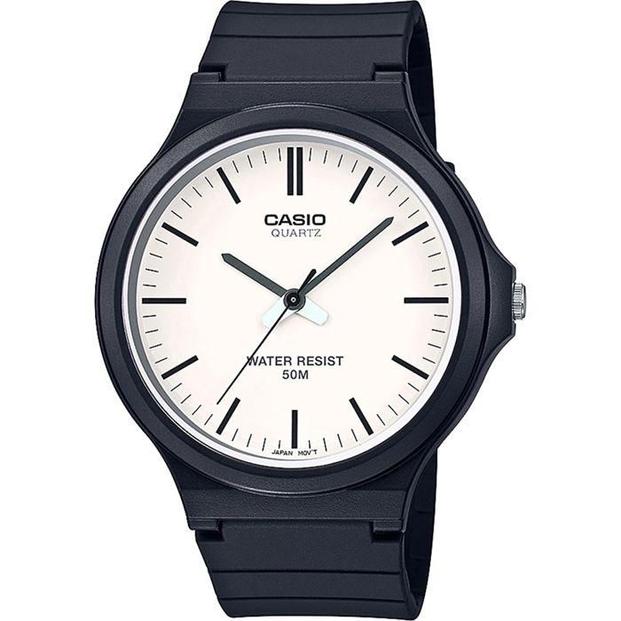 Reloj Unisex Casio MW-240-7EVEF Blanco Negro Reloj Unisex Casio MW-240-7EVEF Blanco Negro