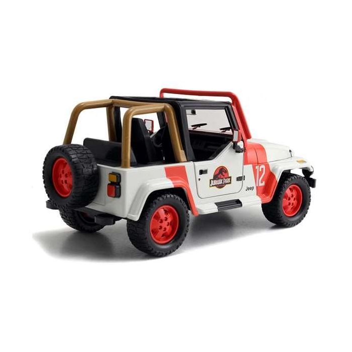 Jurassic Park Jeep Wrangler Escala 1:24 253253005 Jada 6