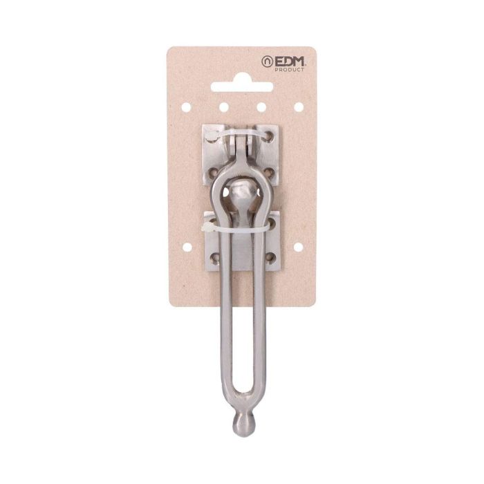 Edm Retenedor puerta latón níquel mate 3 cm plata mate Edm Retenedor puerta latón níquel mate 3 cm plata mate