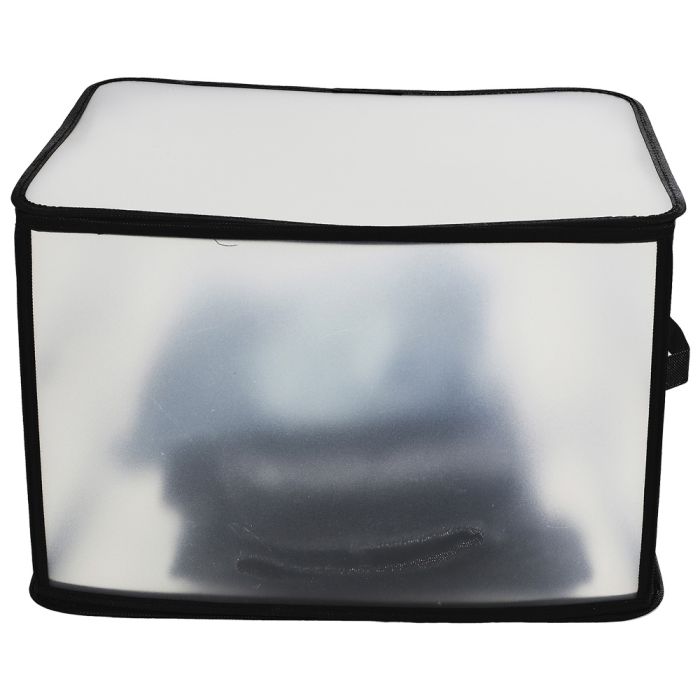 Caja de almacenamiento transparente 40x30x25cm 3