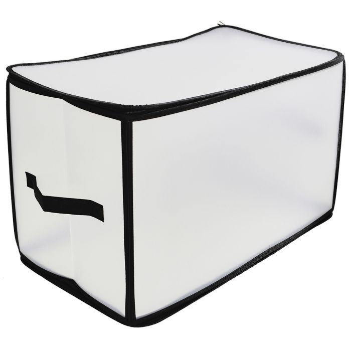 Caja de almacenamiento transparente 52x30x30cm 5