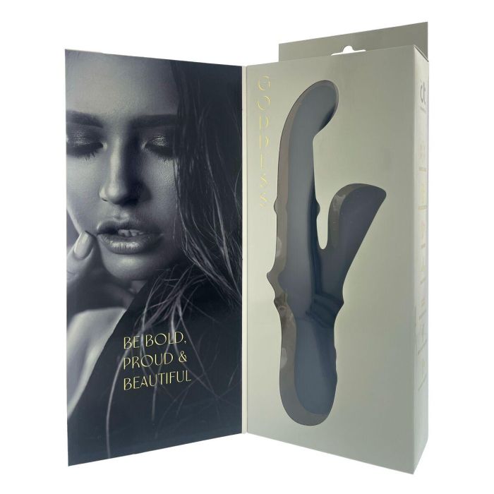 Vibrador Doble Estimulación Dream Toys Goddess Collection Azul 2