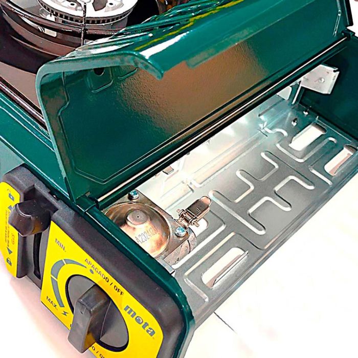 Mota Herramientas Cocina Portátil 1 Fuego Normativa Europea EN-17476 2100W Acero Inoxidable 1