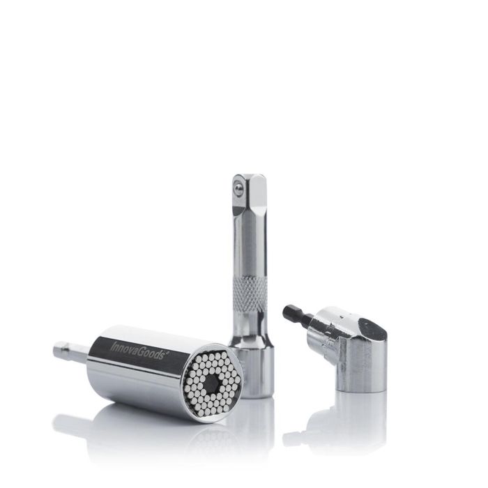Llave de Vaso Universal con Accesorios Uniscrew InnovaGoods 21 Llave de Vaso Universal con Accesorios Uniscrew InnovaGoods 21