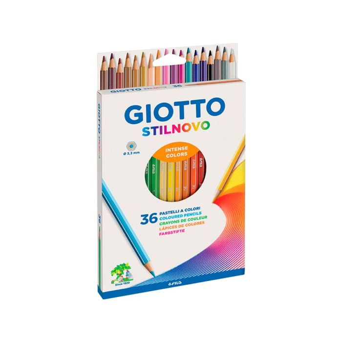 Lapices De Colores Giotto Stilnovo Caja De 36 Colores Surtidos 1