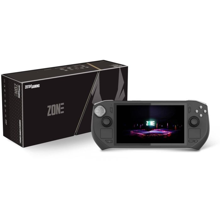 Zotac Gaming Zone Handheld, AMD 8840U, Pantalla AMOLD, 16GB RAM, 512GB m.2, Windows 11 Home 1