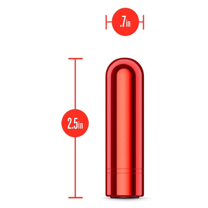 Bala Vibradora Blush Kool Vibes Rojo 2 Bala Vibradora Blush Kool Vibes Rojo 2