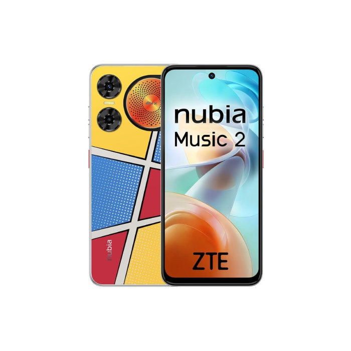 ZTE Nubia Music 2 Pop Art Smartphone 4GB RAM 128GB, Altavoz 104dB, Cámara 50MP, P963F18PA 2 ZTE Nubia Music 2 Pop Art Smartphone 4GB RAM 128GB, Altavoz 104dB, Cámara 50MP, P963F18PA 2