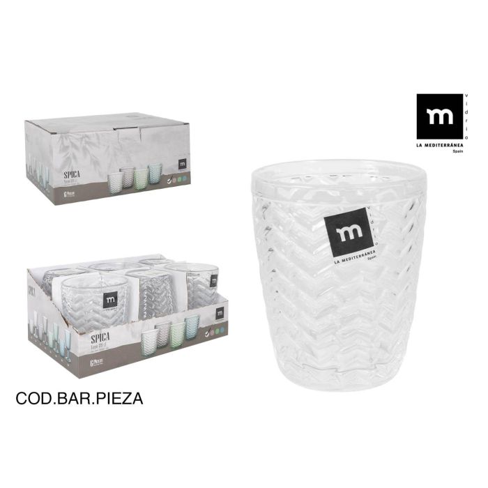 La Mediterranea Vaso Spica 290 cc Transparente (48 Unidades) La Mediterranea Vaso Spica 290 cc Transparente (48 Unidades)
