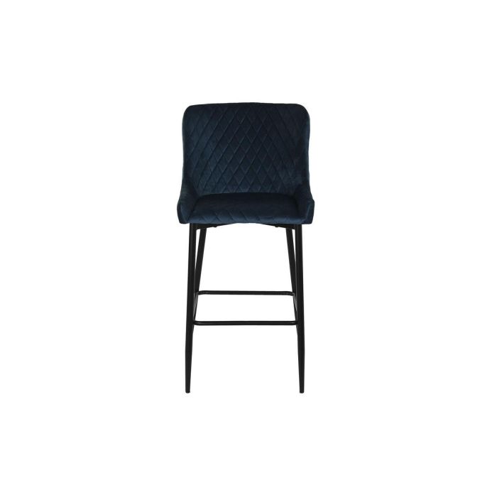 Taburete DKD Home Decor Azul marino Metal 47 x 58 x 96,5 cm 2 Taburete DKD Home Decor Azul marino Metal 47 x 58 x 96,5 cm 2