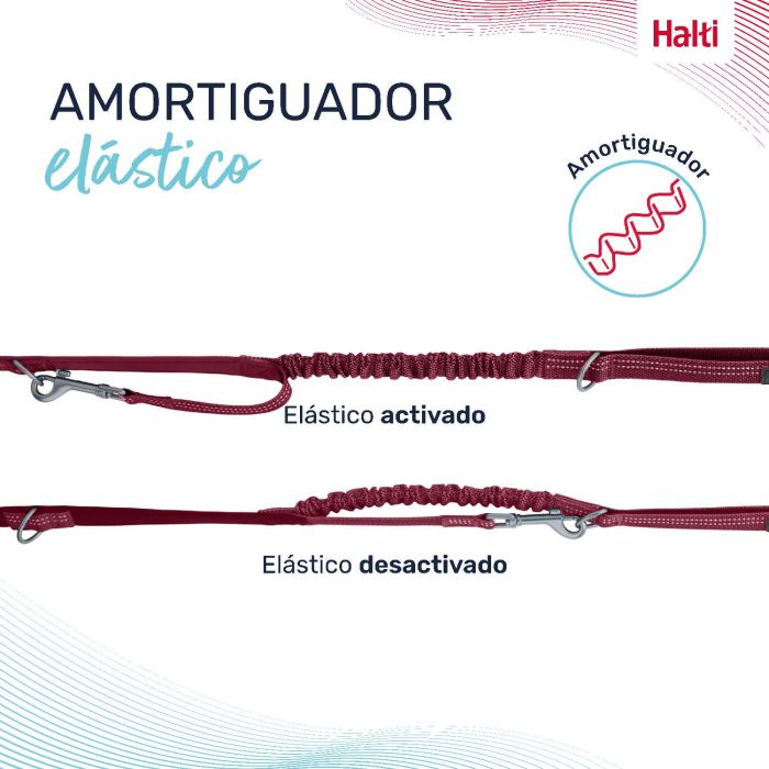 Halti Anatomy Correa Multiposición para Perros L Burdeos, Doble Enganche, Reflectante, Acolchado Neopreno, 2 Metros, hasta 55 kg 0 Halti Anatomy Correa Multiposición para Perros L Burdeos, Doble Enganche, Reflectante, Acolchado Neopreno, 2 Metros, hasta 55 kg 0