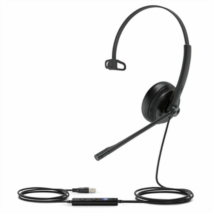 Auriculares con Micrófono Yealink YEA_UH34LIT-M-T Negro