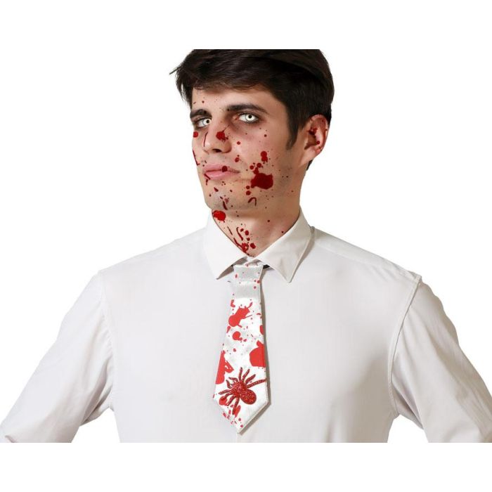 Corbata Sangrienta Halloween Hombre Adulto