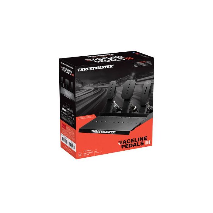 Thrustmaster Raceline Pedals III Pedales Negro para PC, PlayStation 4, PlayStation 5, Xbox One, Xbox Series S, Xbox Series X 2