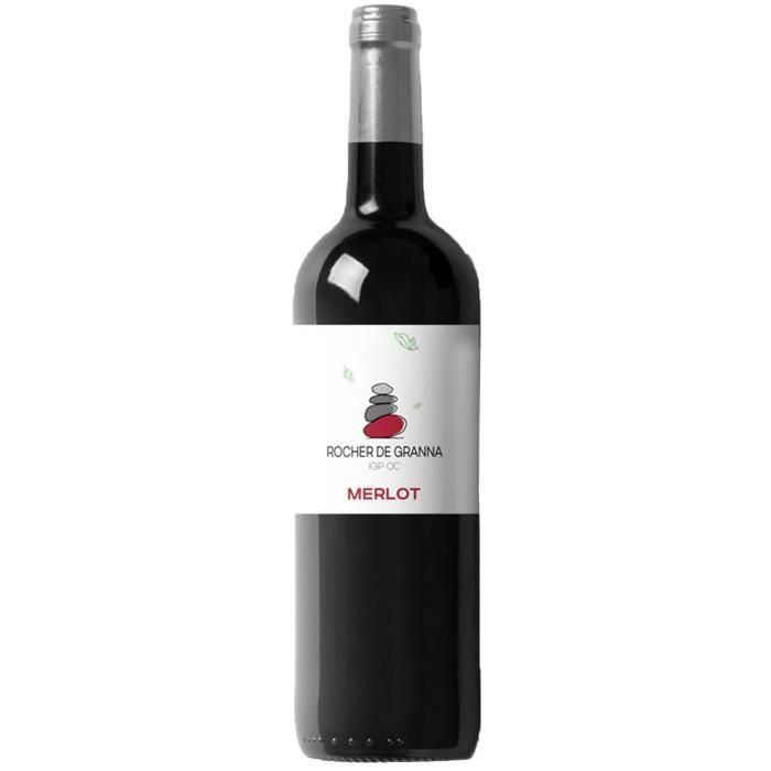 Rocher de Granna Oc Merlot - Vino tinto Languedoc