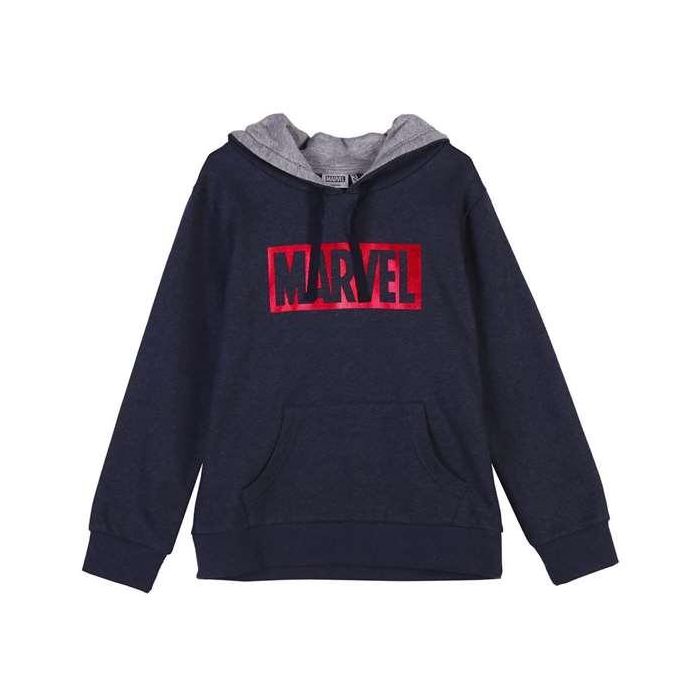 Sudadera con capucha cotton brushed marvel talla 8 años Sudadera con capucha cotton brushed marvel talla 8 años