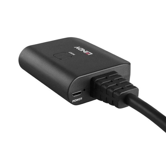 Adaptador HDMI a 2 x HDMI LINDY 38356 Negro 4 Adaptador HDMI a 2 x HDMI LINDY 38356 Negro 4