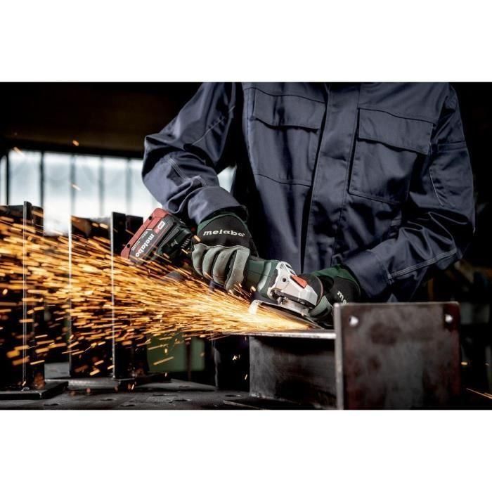 Amoladora de batería - METABO - WVB 18 LT BL 11-125 Quick - 18V - Hormigón - Profesional 3 Amoladora de batería - METABO - WVB 18 LT BL 11-125 Quick - 18V - Hormigón - Profesional 3