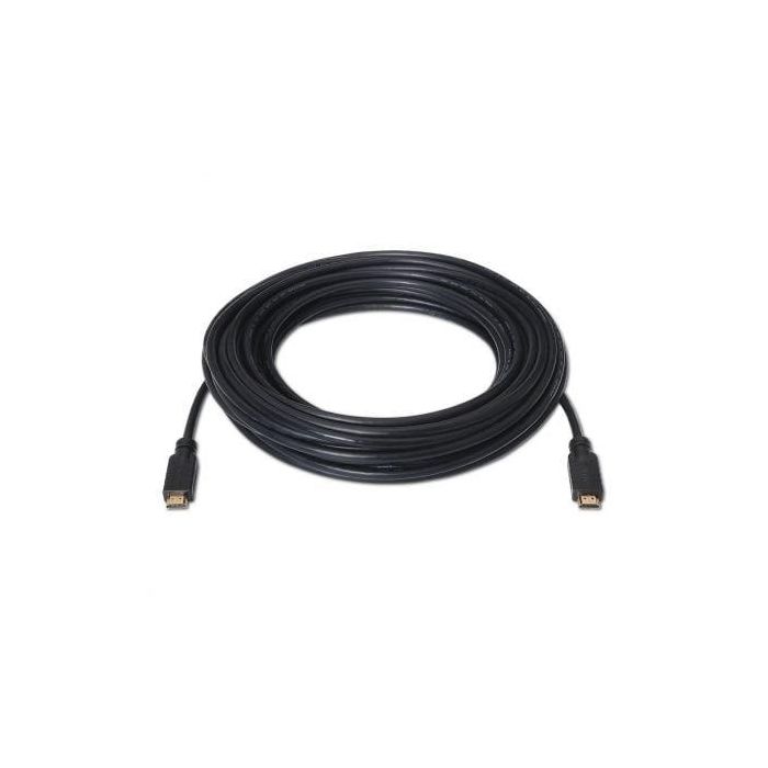 Aisens A119-0106 Cable HDMI 1.4 Alta Velocidad Ethernet 30m Negro, Soporte 4K 3D, ARC, 10.2Gbps, Repetidor, Oro 24K, Unidireccional 1
