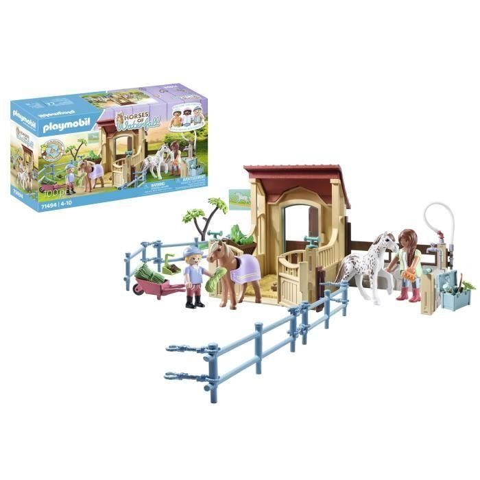 PLAYMOBIL 71494 Jinetes con cajón y ponis 2 PLAYMOBIL 71494 Jinetes con cajón y ponis 2