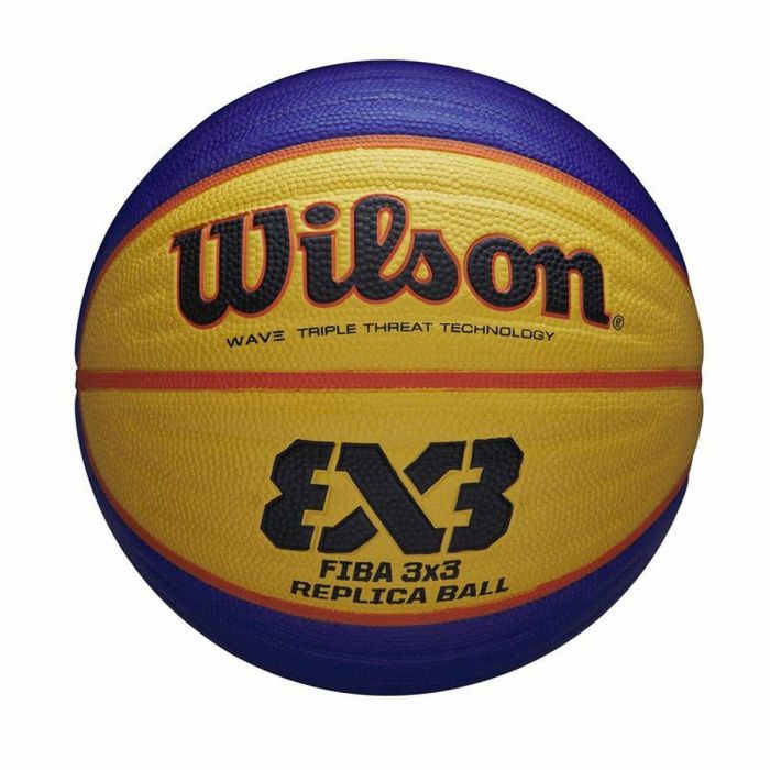 Balón de Baloncesto Wilson Fiba X Replica Rbr Azul 0 Balón de Baloncesto Wilson Fiba X Replica Rbr Azul 0