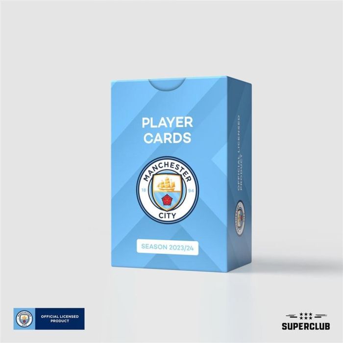 Superclub Manchester City Player Juego de Mesa Cartas Jugador 2023/24 80 Cartas