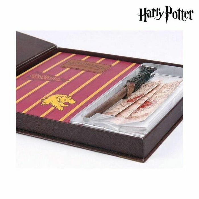 Cuaderno de Notas + Bolígrafo Gryffindor Harry Potter Harry Potter Rojo 5