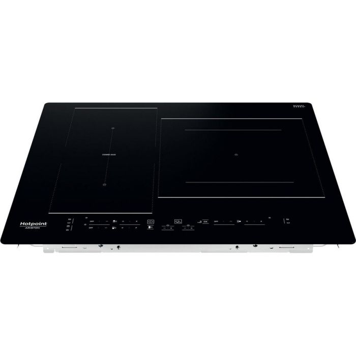 Hotpoint HB2760BNE Placa de inducción 3 zonas 7200W Negra 60cm con Puente, Doble Zona 30cm y 3 Boosters, Funciones Automáticas Hotpoint HB2760BNE Placa de inducción 3 zonas 7200W Negra 60cm con Puente, Doble Zona 30cm y 3 Boosters, Funciones Automáticas