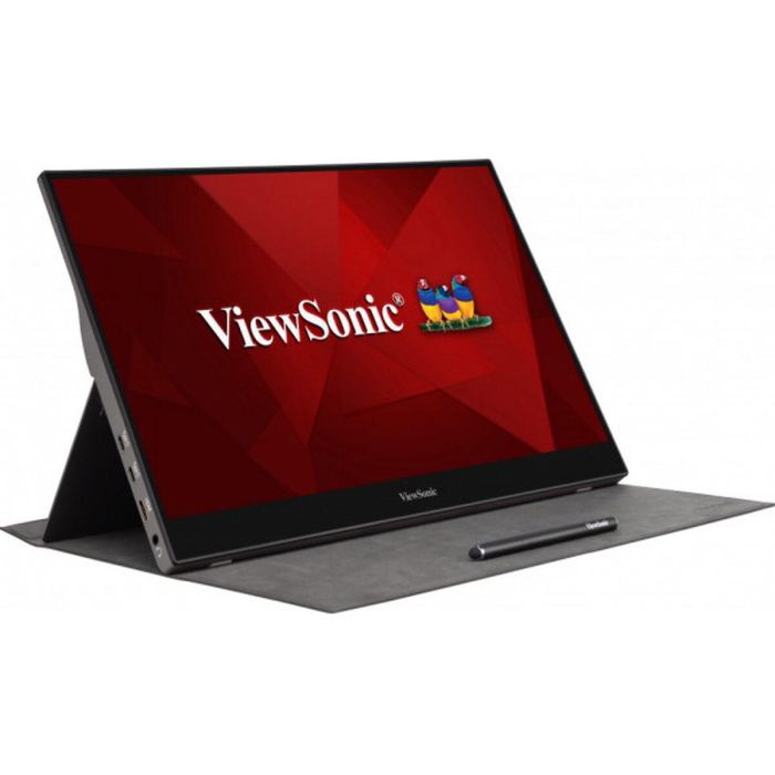 Viewsonic TD1655 pantalla para PC 39,6 cm (15.6") 1920 x 1080 Pixeles Full HD LED Pantalla táctil Multi-usuario Negro, Plata Viewsonic TD1655 pantalla para PC 39,6 cm (15.6") 1920 x 1080 Pixeles Full HD LED Pantalla táctil Multi-usuario Negro, Plata