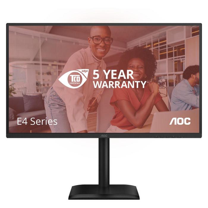 AOC Monitor 27E4CV 27" QHD 2560x1440 120Hz 4ms IPS HDMI DP USB-C 90W Power Delivery, Soporte Ajustable, Negro 1