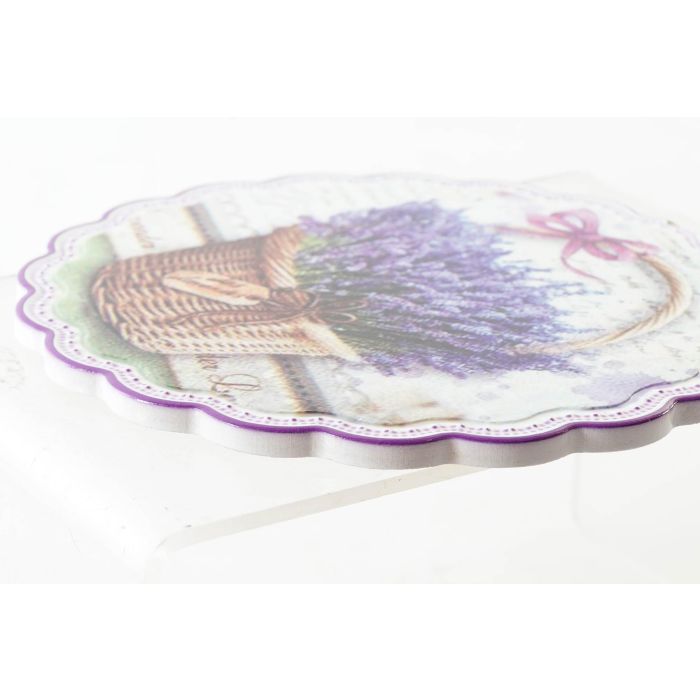 DKD Home Decor Salvamantel Cottage Malva y Azul 20 x 1 x 20 cm (12 Unidades) Dolomita y Corcho 2 DKD Home Decor Salvamantel Cottage Malva y Azul 20 x 1 x 20 cm (12 Unidades) Dolomita y Corcho 2