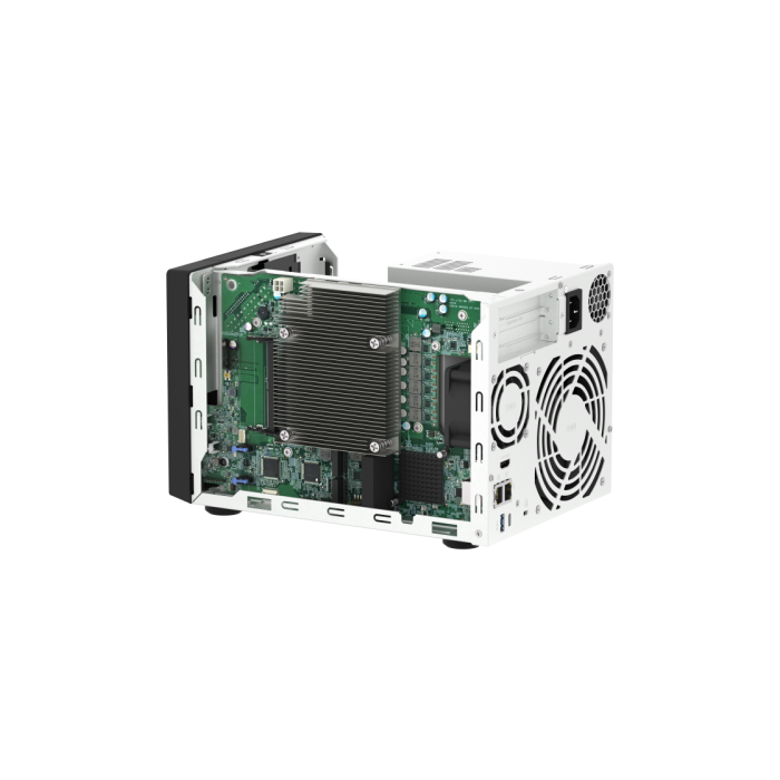 QNAP TVS-H474 NAS Torre Ethernet Negro 8GB RAM Intel G7400 4