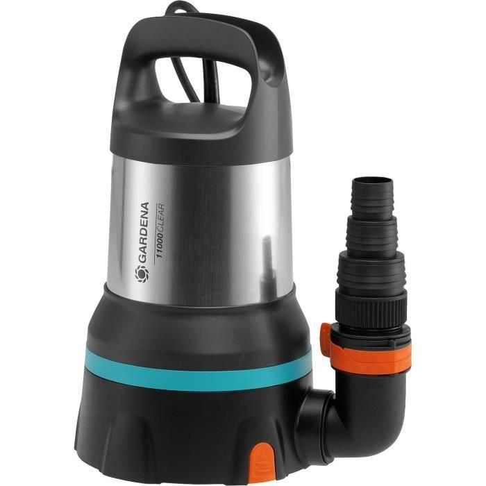 Gardena 11000 Aquasensor Bomba de Desagüe Aguas Limpias 11000 l/h, 450W, 1mm Altura Residual, Arranque/Paro Automático Gardena 11000 Aquasensor Bomba de Desagüe Aguas Limpias 11000 l/h, 450W, 1mm Altura Residual, Arranque/Paro Automático