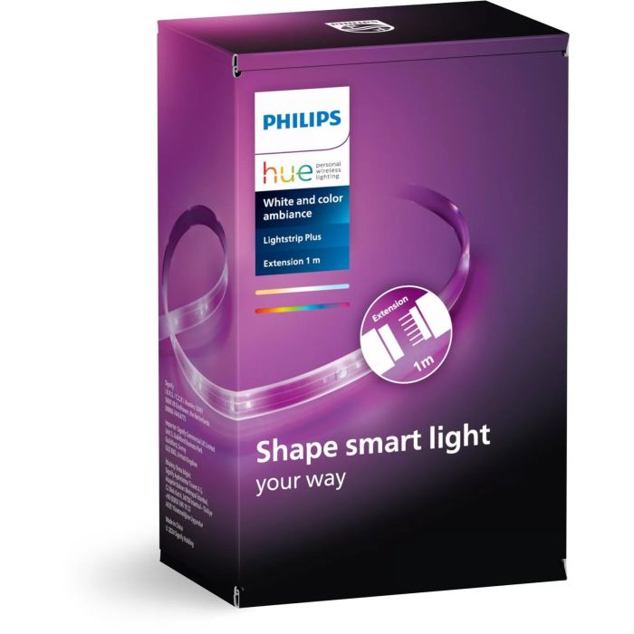 Philips Hue PHI8718699703448 Tira de Luz LED Interior White & Color V4 Extensión 1M Compatible con Alexa, Google Assistant y HomeKit 3 Philips Hue PHI8718699703448 Tira de Luz LED Interior White & Color V4 Extensión 1M Compatible con Alexa, Google Assistant y HomeKit 3