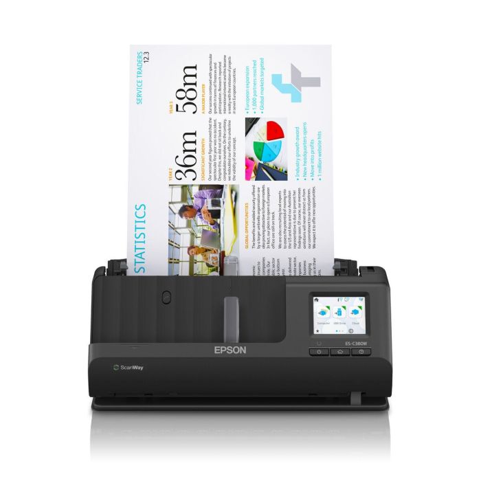 Escáner Epson ES-C380W 4 Escáner Epson ES-C380W 4