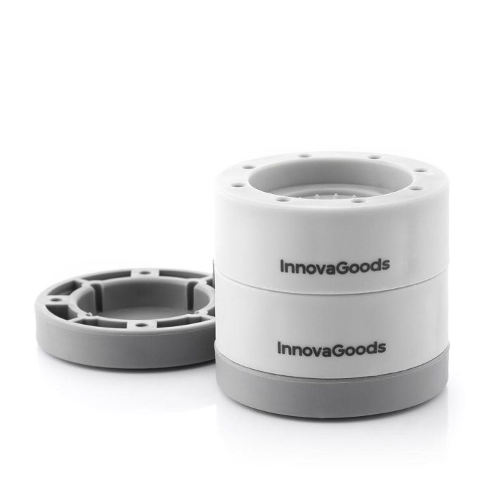 Innovag Set de Pies Antivibración Apilables Novib, 6,6 x 3,8 x 6,6 cm (24 Cajas) 2