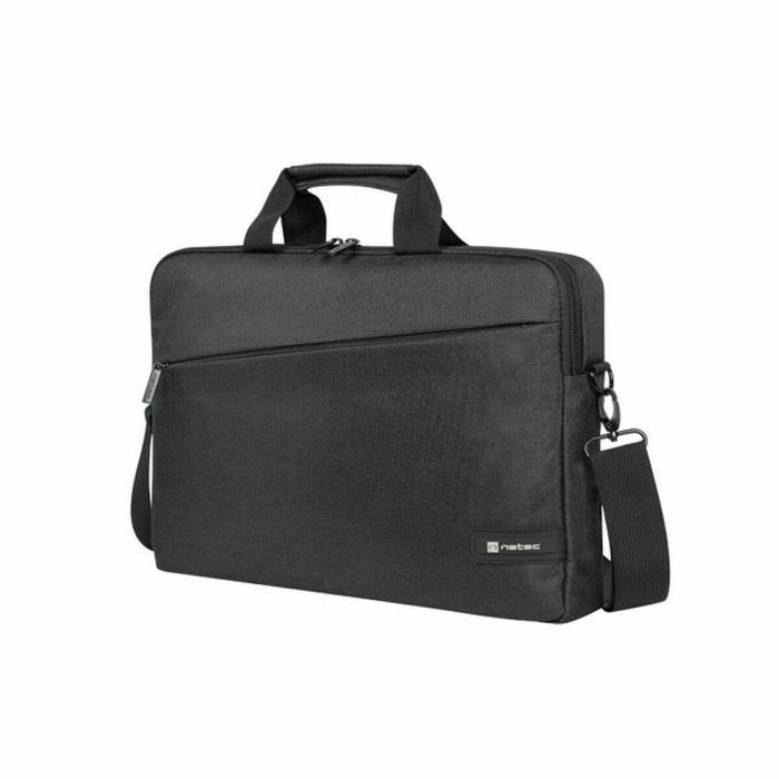NATEC Beira Maletín para Portátil 15.6" (39.6 cm) Negro con Asa de Transporte y Bandolera 3 NATEC Beira Maletín para Portátil 15.6" (39.6 cm) Negro con Asa de Transporte y Bandolera 3