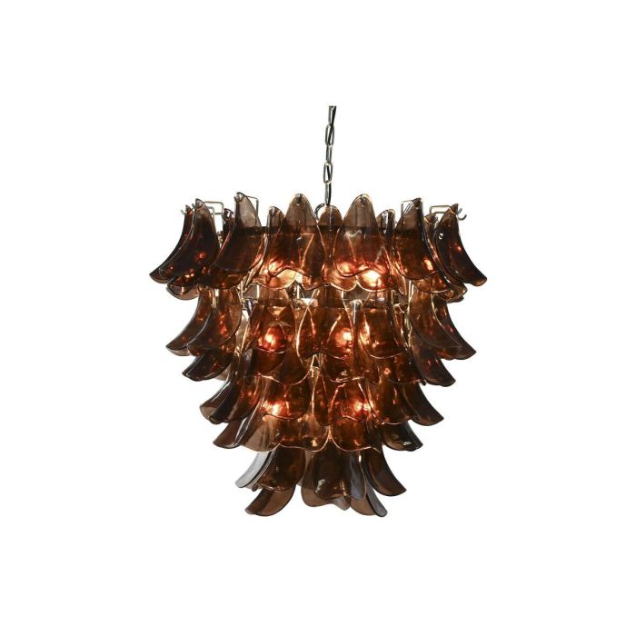 Lampara Techo Item Home DKD Home Decor Plateado Marron 80 x 80 x 80 cm 7