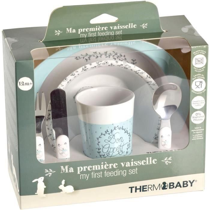 Juego de vajilla de melamina THERMOBABY - Forest 1 Juego de vajilla de melamina THERMOBABY - Forest 1
