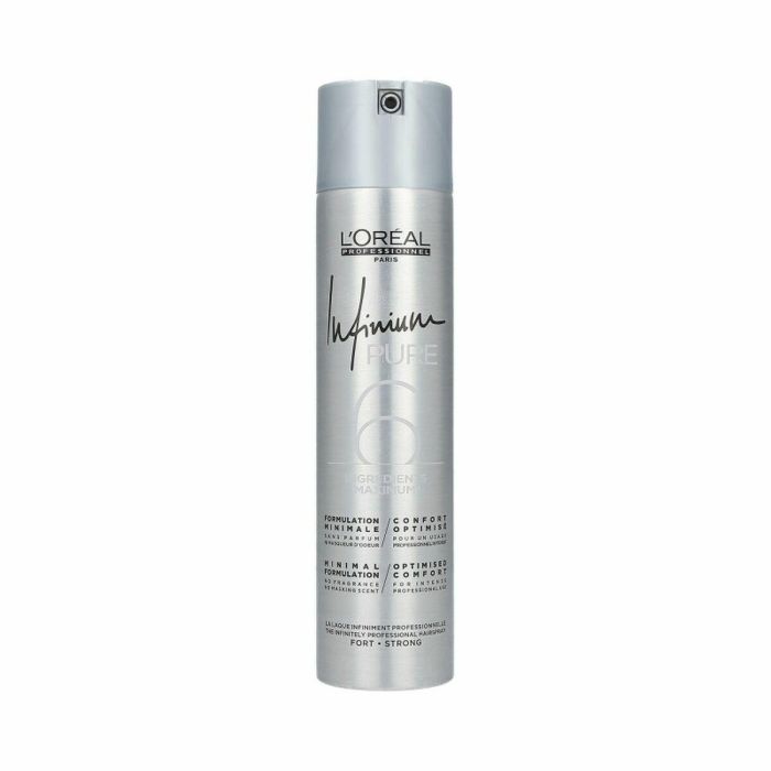 L'Oréal Professionnel Paris INFINIUM PURE Laca Fuerte 300 ml - Fijación Robusta Ultra-Fina, Sin Residuos, Brillo Duradero para Estilistas Profesionales 0 L'Oréal Professionnel Paris INFINIUM PURE Laca Fuerte 300 ml - Fijación Robusta Ultra-Fina, Sin Residuos, Brillo Duradero para Estilistas Profesionales 0