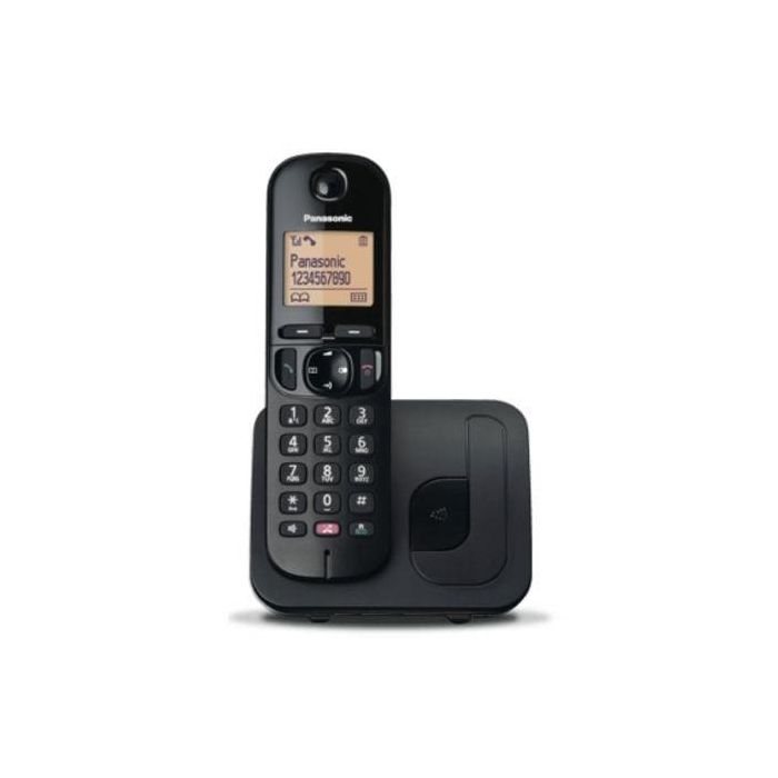Teléfono Inalámbrico Panasonic KX-TGC250SPB/ Negro Teléfono Inalámbrico Panasonic KX-TGC250SPB/ Negro