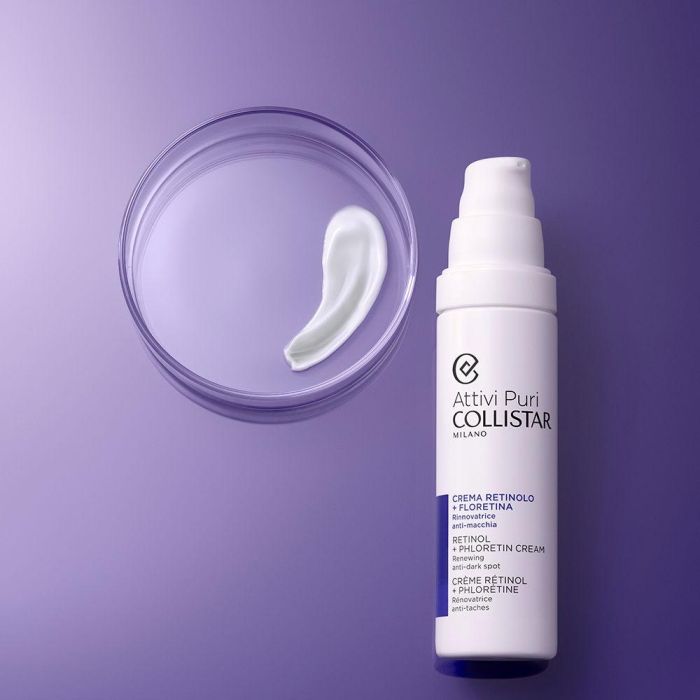 Collistar Attivi Puri Crema Retinol + Floretina 50 ml Tratamiento Facial Antiarrugas Antiedad Antimanchas 3
