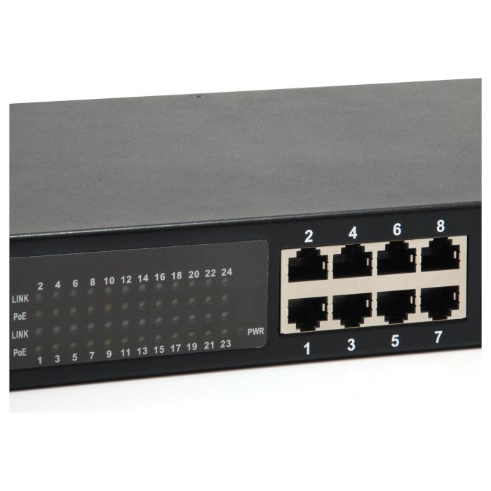 LevelOne GEP-2421W630 Switch No Administrado Gigabit Ethernet 24 Puertos PoE 630W Montaje en Rack 1