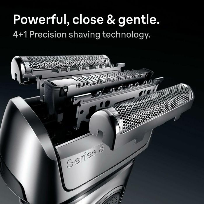 Braun BRA8700216554404 Afeitadora eléctrica Serie 8 Negra 60 minutos de autonomía Carga rápida en 5 minutos 3 Braun BRA8700216554404 Afeitadora eléctrica Serie 8 Negra 60 minutos de autonomía Carga rápida en 5 minutos 3
