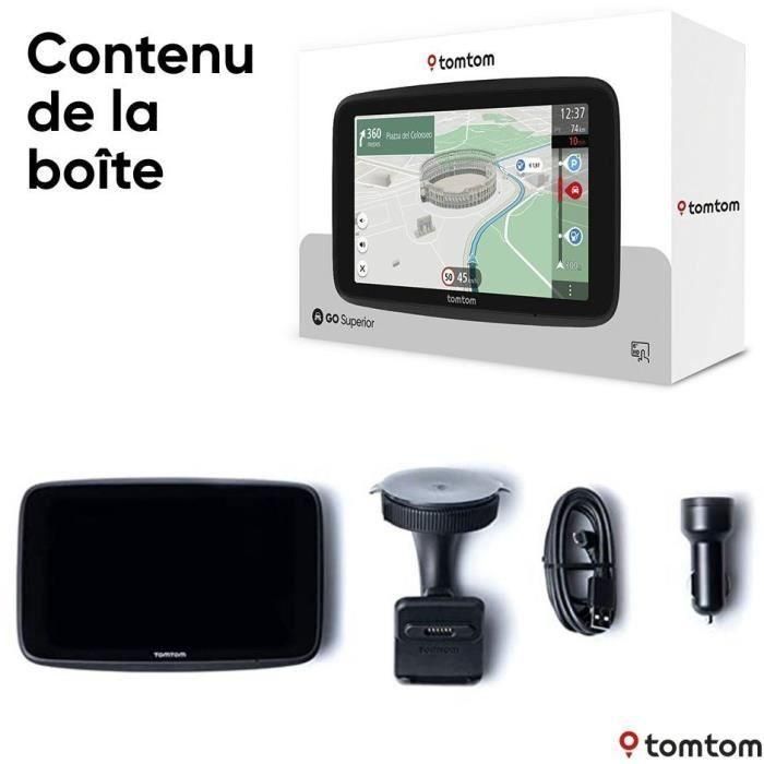 GPS automático - TOM TOM - GO Superior - Pantalla HD 6 - Mapas del mundo - Actualización Wifi 2 GPS automático - TOM TOM - GO Superior - Pantalla HD 6 - Mapas del mundo - Actualización Wifi 2
